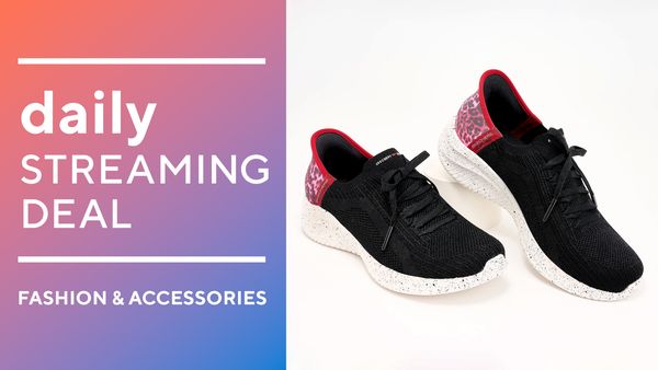 Daily Streaming Deal - DVF x Skechers Slip-ins Ultra Flex 3.0 Vegan Washable Sneakers